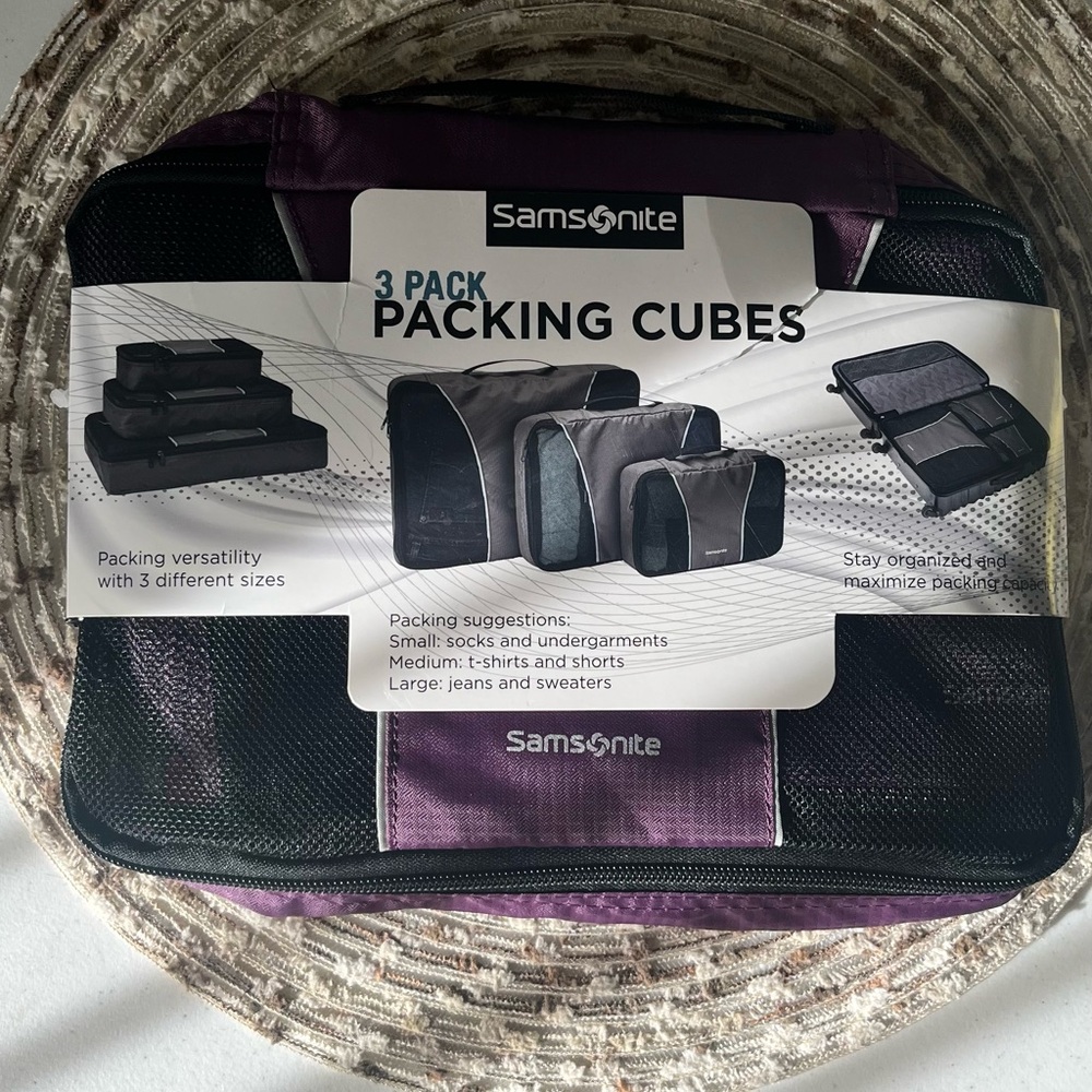 Samsonite travel cubes